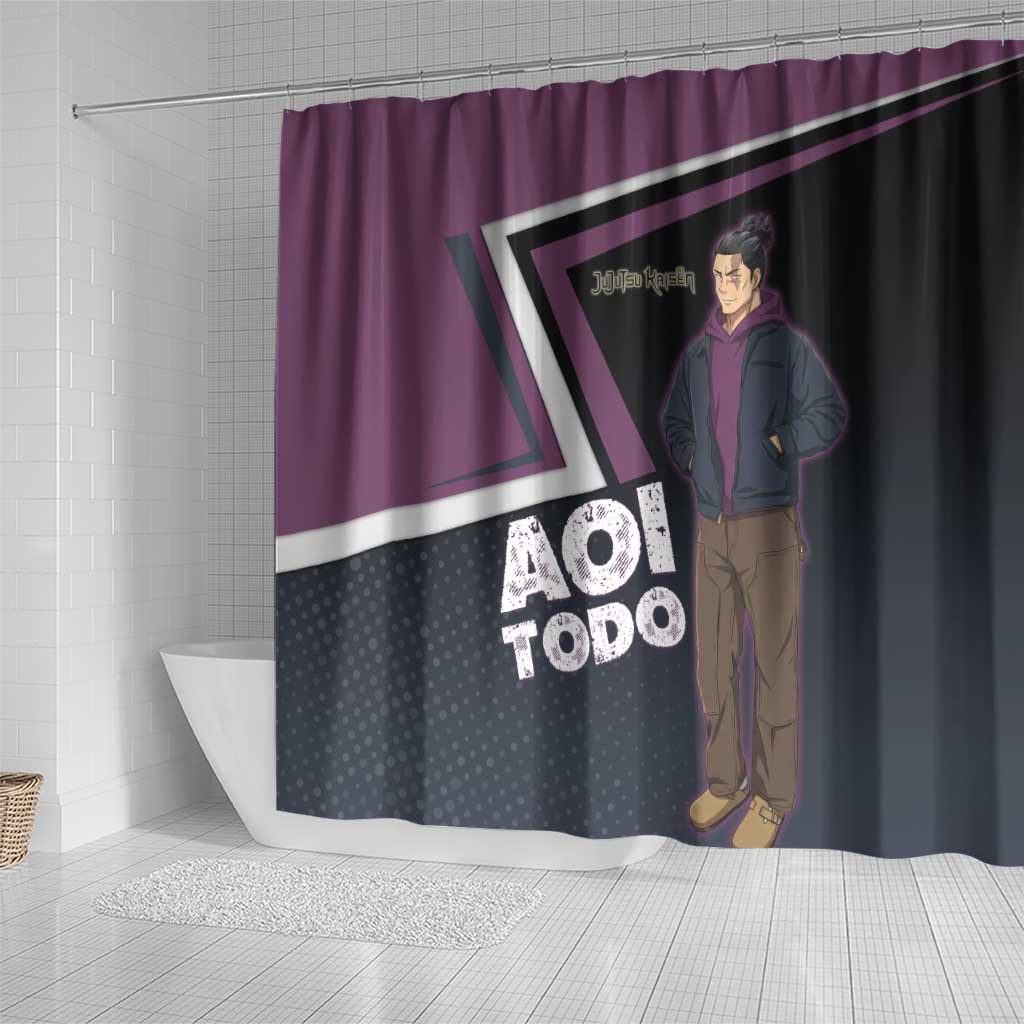 Aoi Todo Shower Curtain Jujutsu Kaisen Casual Urban Look