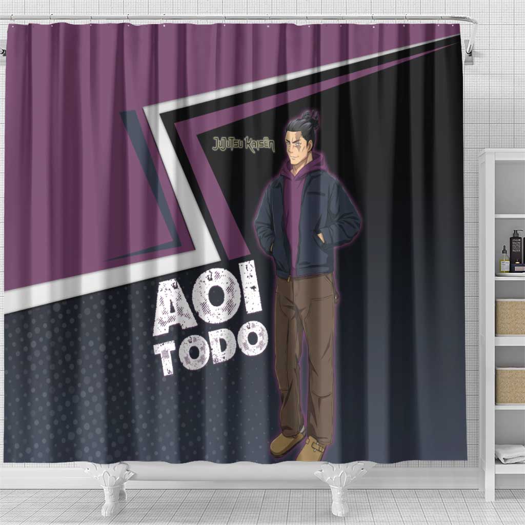 Aoi Todo Shower Curtain Jujutsu Kaisen Casual Urban Look