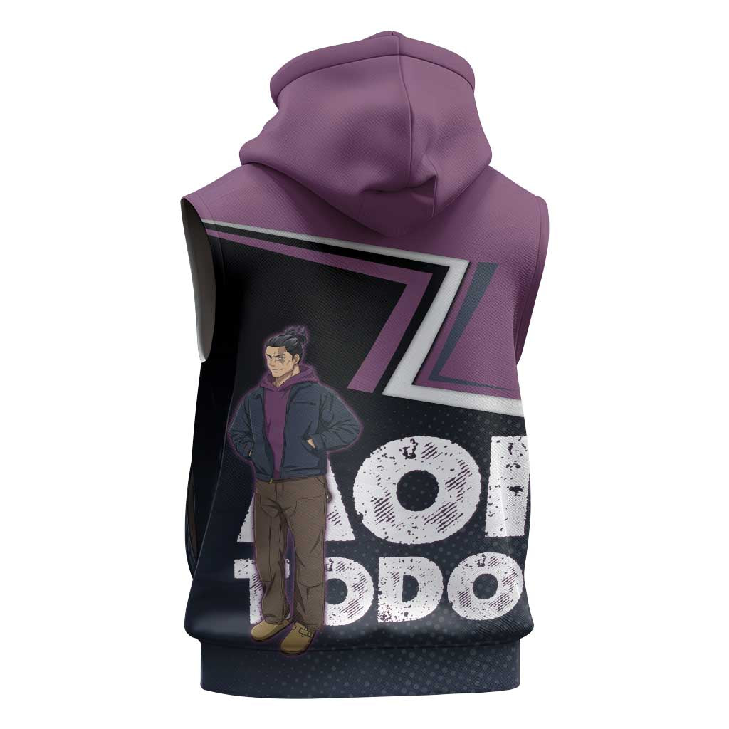 Aoi Todo Sleeveless Hoodie Jujutsu Kaisen Casual Urban Look