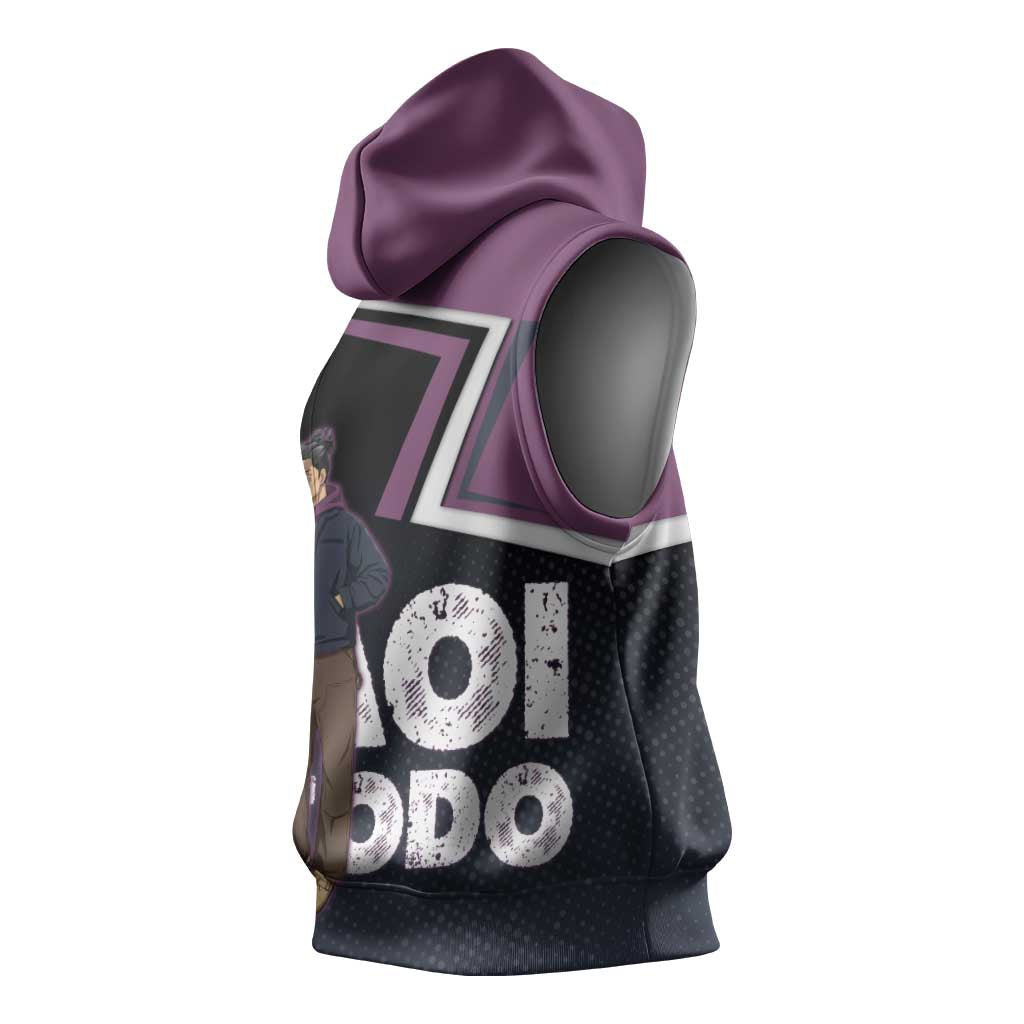 Aoi Todo Sleeveless Hoodie Jujutsu Kaisen Casual Urban Look