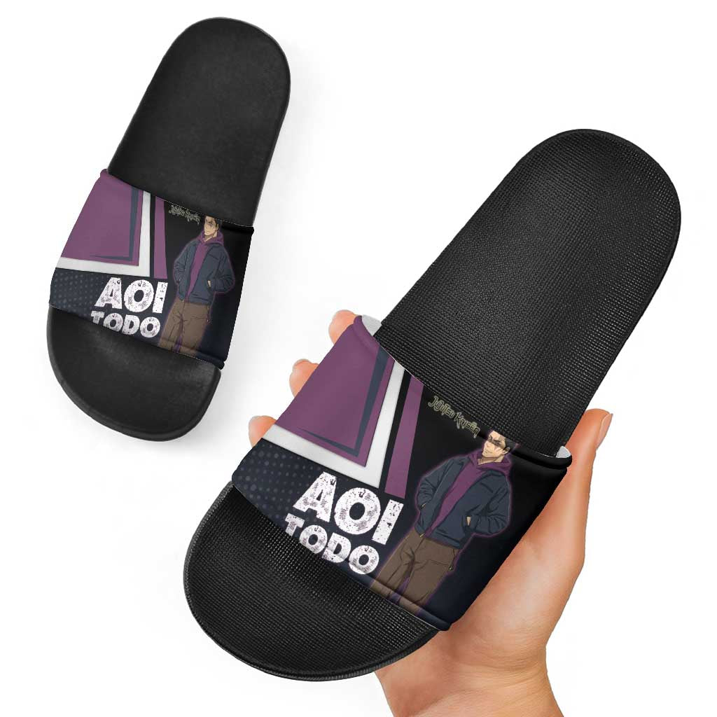 Aoi Todo Slide Sandals Jujutsu Kaisen Casual Urban Look