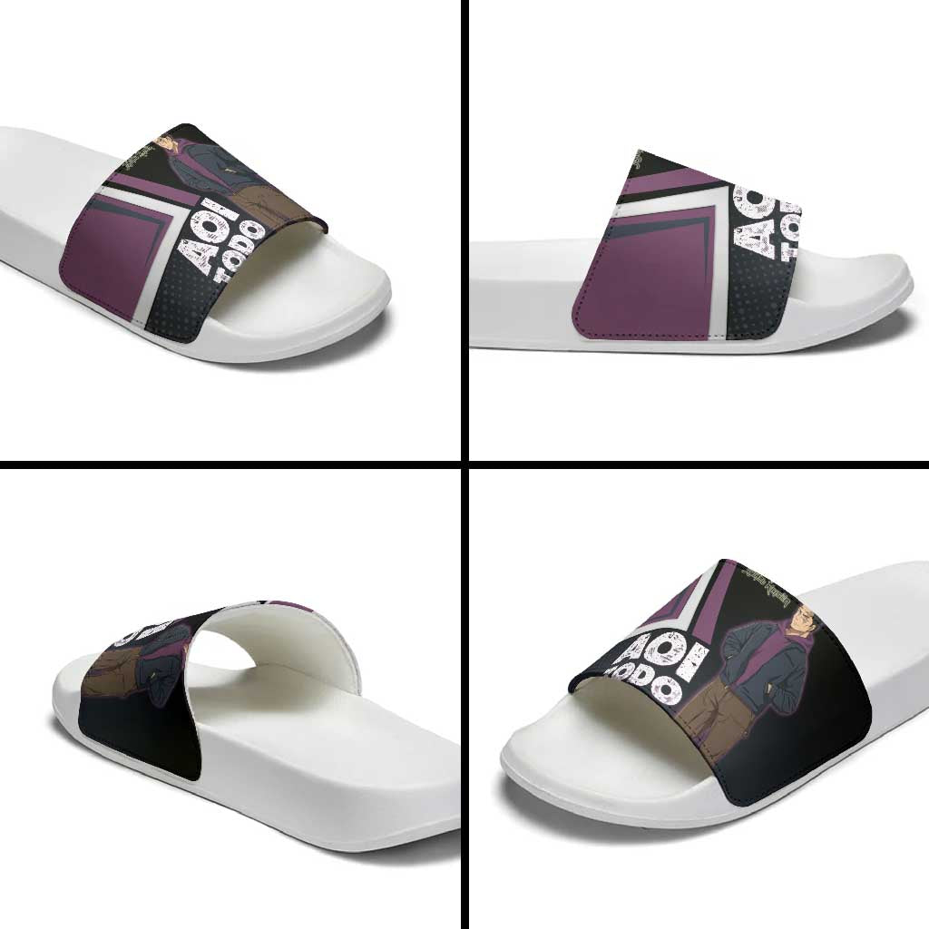 Aoi Todo Slide Sandals Jujutsu Kaisen Casual Urban Look
