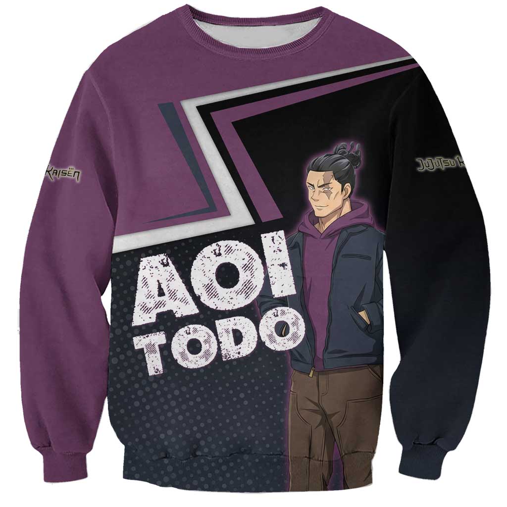 Aoi Todo Sweatshirt Jujutsu Kaisen Casual Urban Look