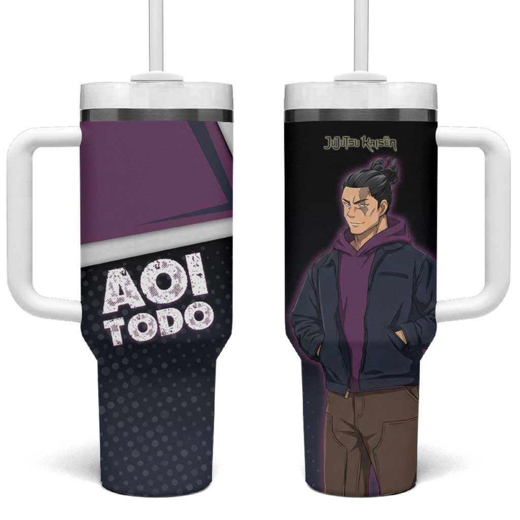 Aoi Todo Tumbler With Handle Jujutsu Kaisen Casual Urban Look