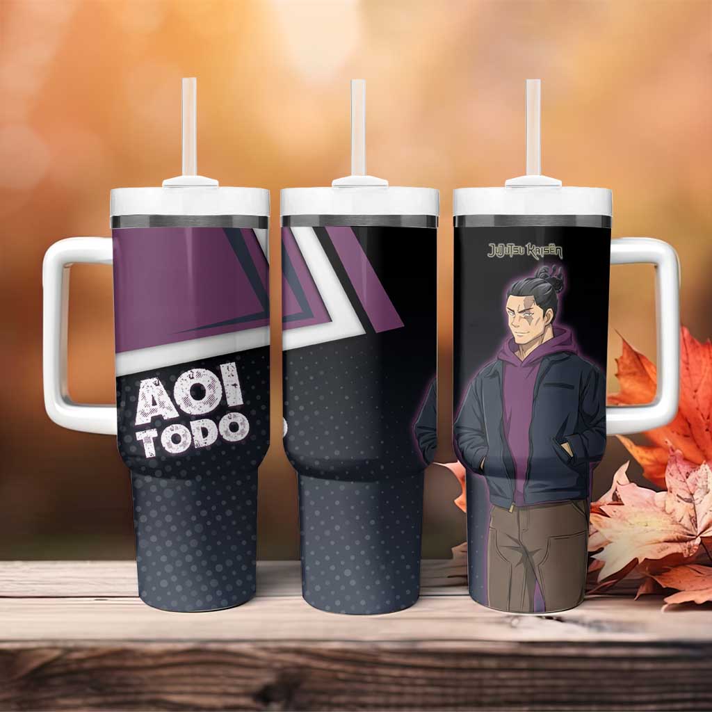 Aoi Todo Tumbler With Handle Jujutsu Kaisen Casual Urban Look