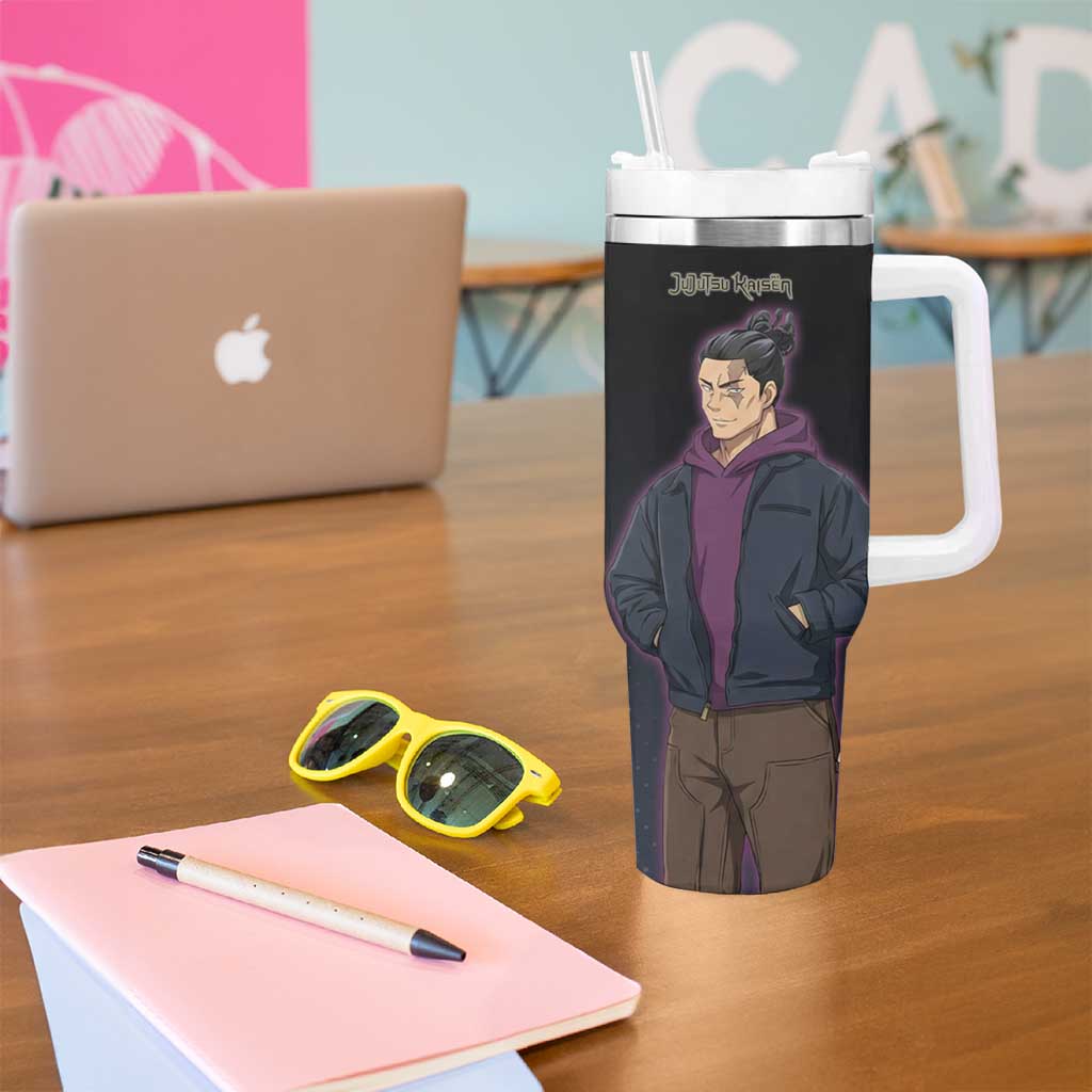 Aoi Todo Tumbler With Handle Jujutsu Kaisen Casual Urban Look