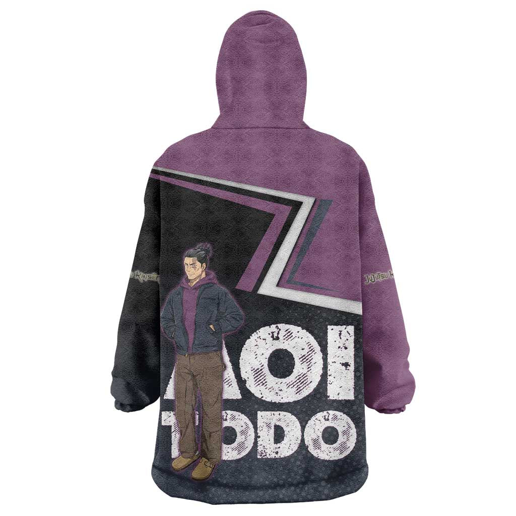 Aoi Todo Wearable Blanket Hoodie Jujutsu Kaisen Casual Urban Look
