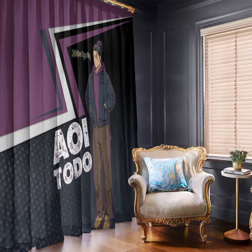 Aoi Todo Window Curtain Jujutsu Kaisen Casual Urban Look
