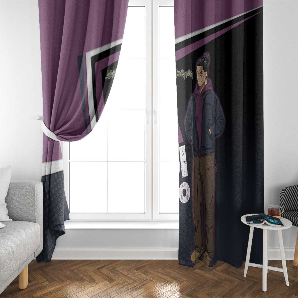 Aoi Todo Window Curtain Jujutsu Kaisen Casual Urban Look