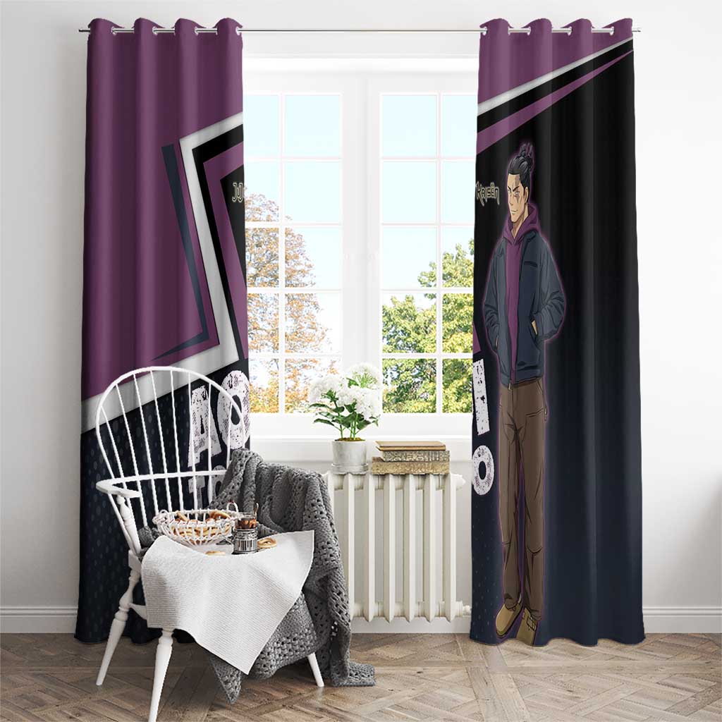Aoi Todo Window Curtain Jujutsu Kaisen Casual Urban Look