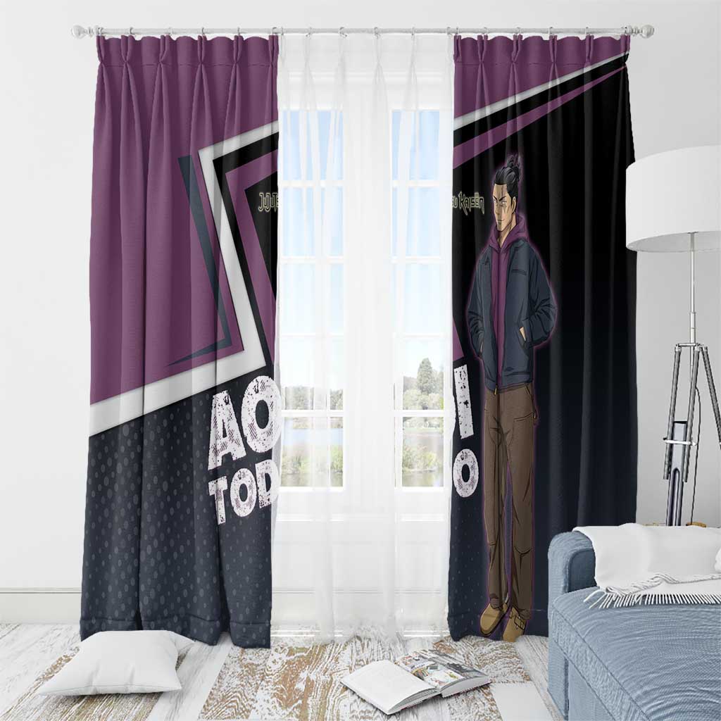 Aoi Todo Window Curtain Jujutsu Kaisen Casual Urban Look