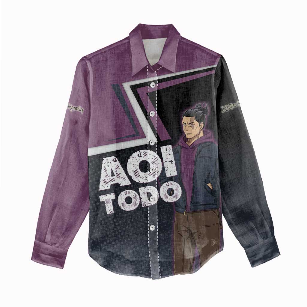Aoi Todo Women Casual Shirt Jujutsu Kaisen Casual Urban Look