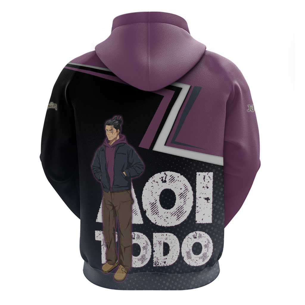 Aoi Todo Zip Hoodie Jujutsu Kaisen Casual Urban Look
