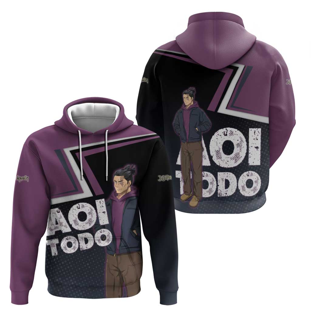 Aoi Todo Zip Hoodie Jujutsu Kaisen Casual Urban Look