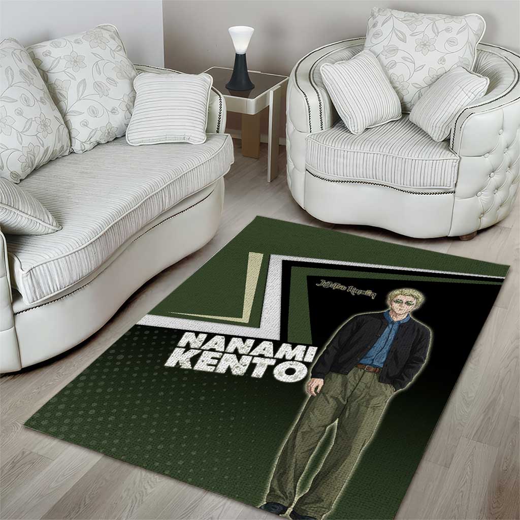 Nanami Kento Area Rug Jujutsu Kaisen Business Casual Aesthetic
