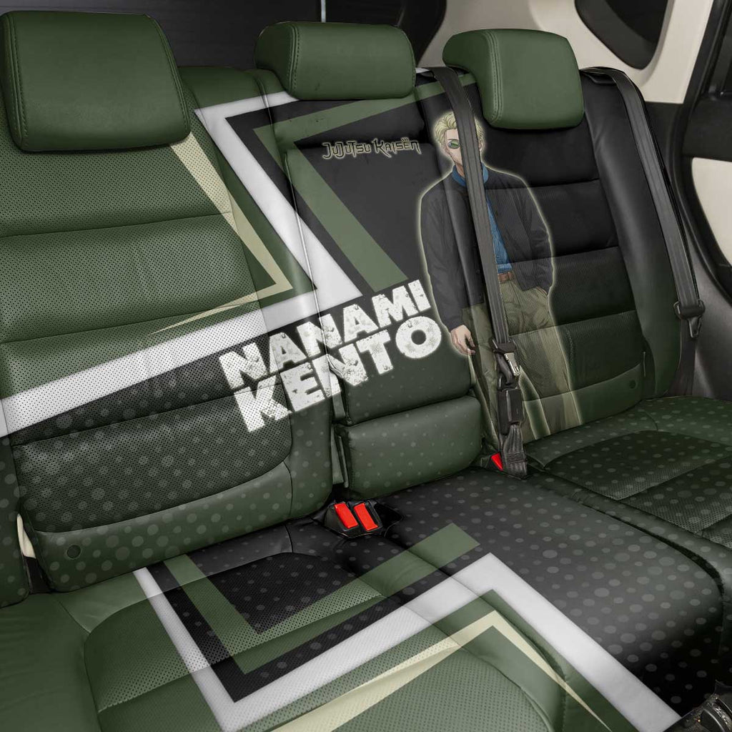 Nanami Kento Back Car Seat Cover Jujutsu Kaisen Business Casual Aesthetic