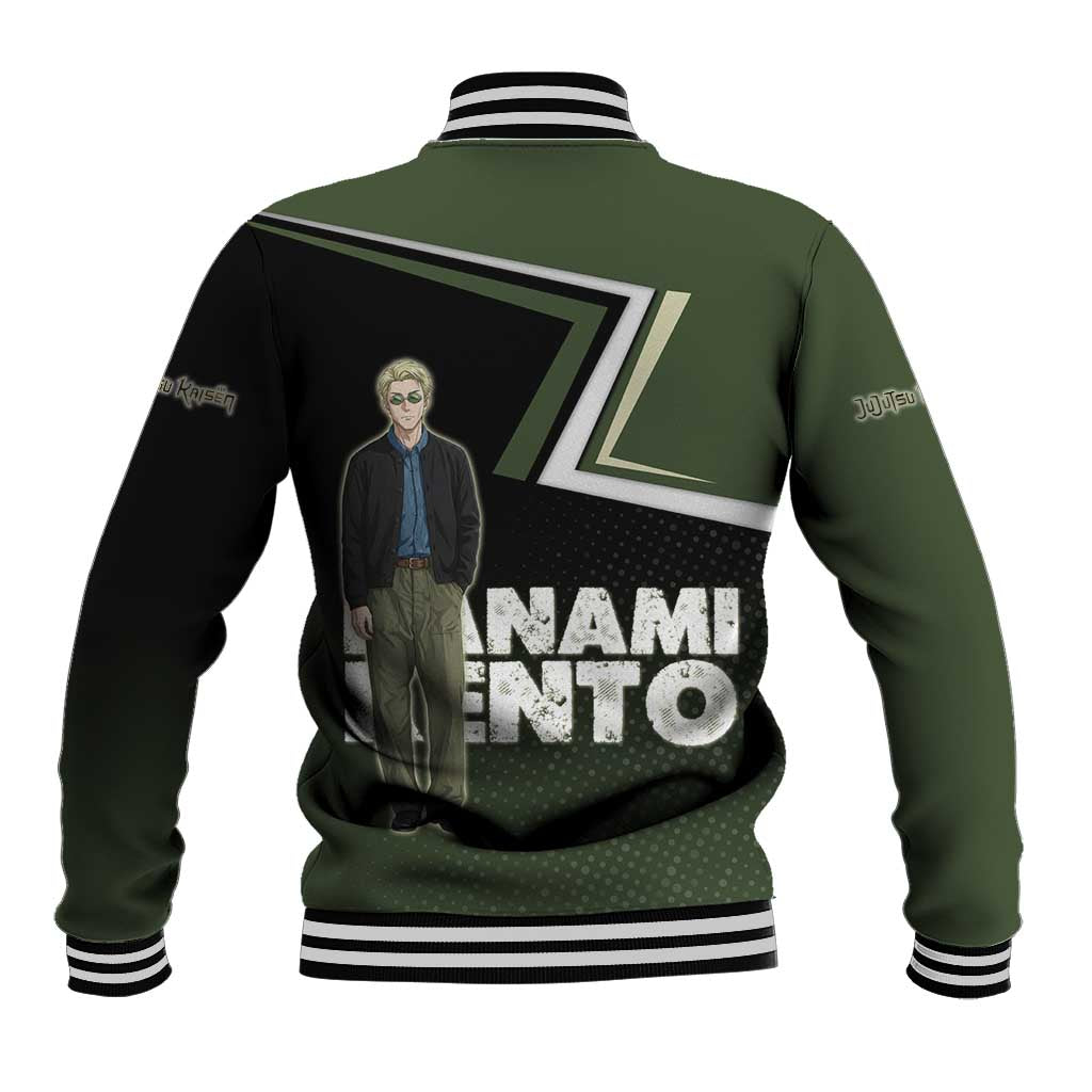 Nanami Kento Baseball Jacket Jujutsu Kaisen Business Casual Aesthetic