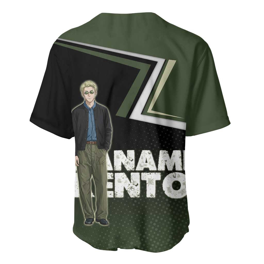 Nanami Kento Baseball Jersey Jujutsu Kaisen Business Casual Aesthetic