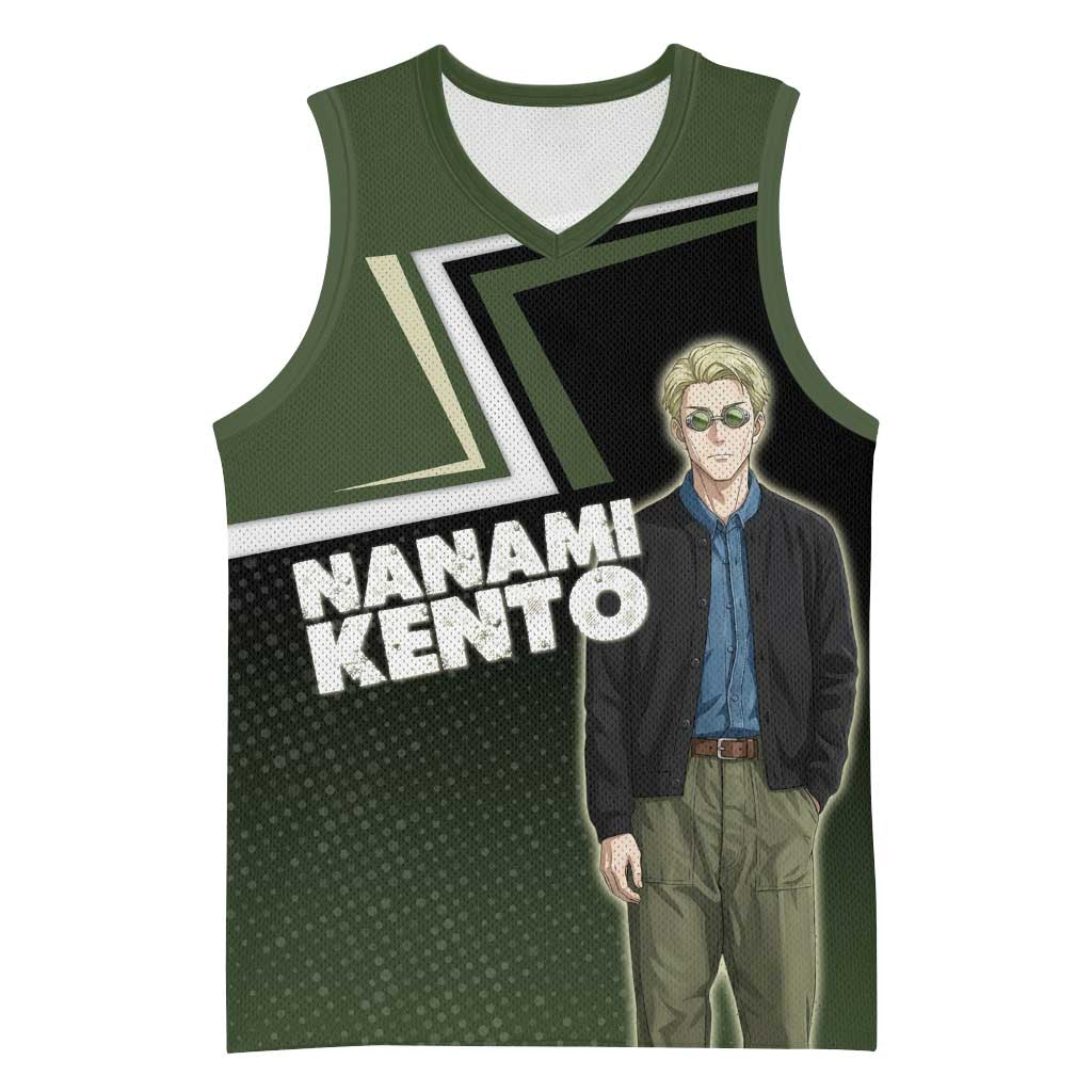 Nanami Kento Basketball Jersey Jujutsu Kaisen Business Casual Aesthetic