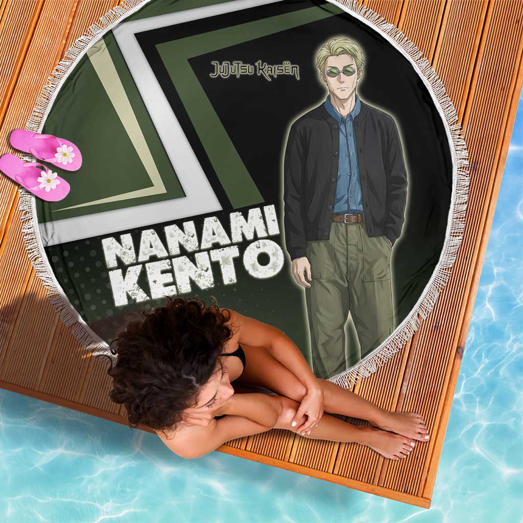 Nanami Kento Beach Blanket Jujutsu Kaisen Business Casual Aesthetic