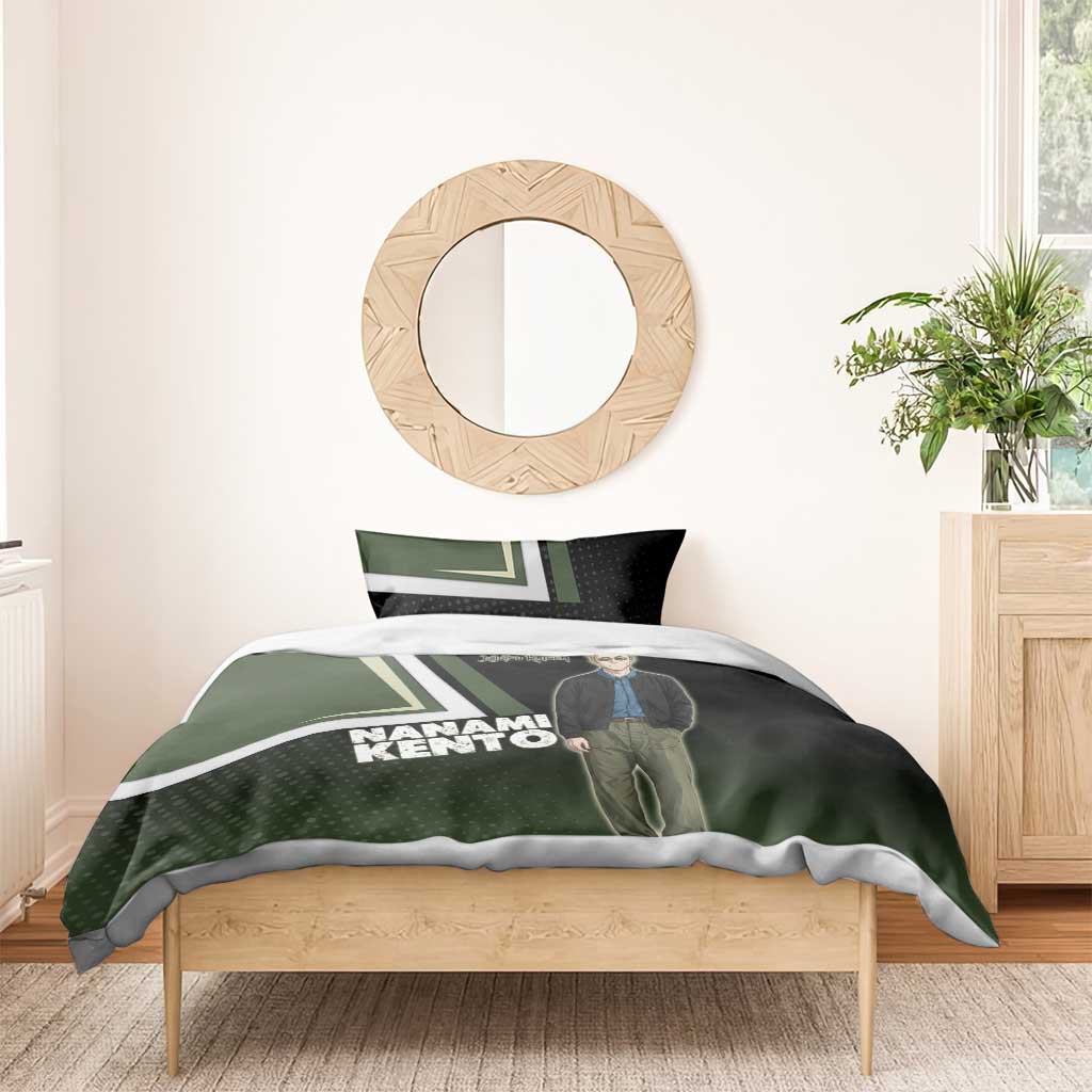 Nanami Kento Bedding Set Jujutsu Kaisen Business Casual Aesthetic