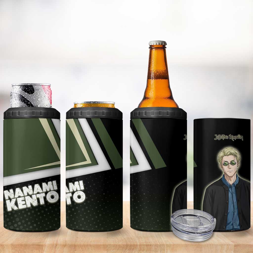 Nanami Kento 4 in 1 Can Cooler Tumbler Jujutsu Kaisen Business Casual Aesthetic