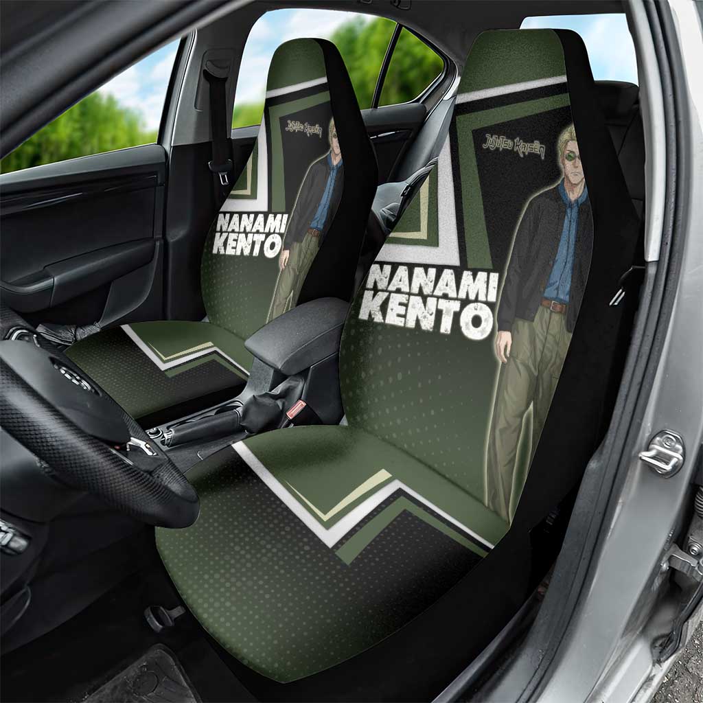 Nanami Kento Car Seat Cover Jujutsu Kaisen Business Casual Aesthetic