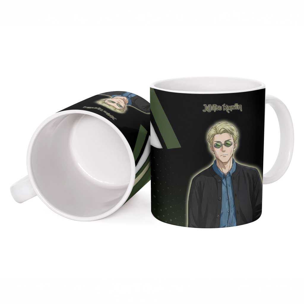 Nanami Kento Ceramic Mug Jujutsu Kaisen Business Casual Aesthetic