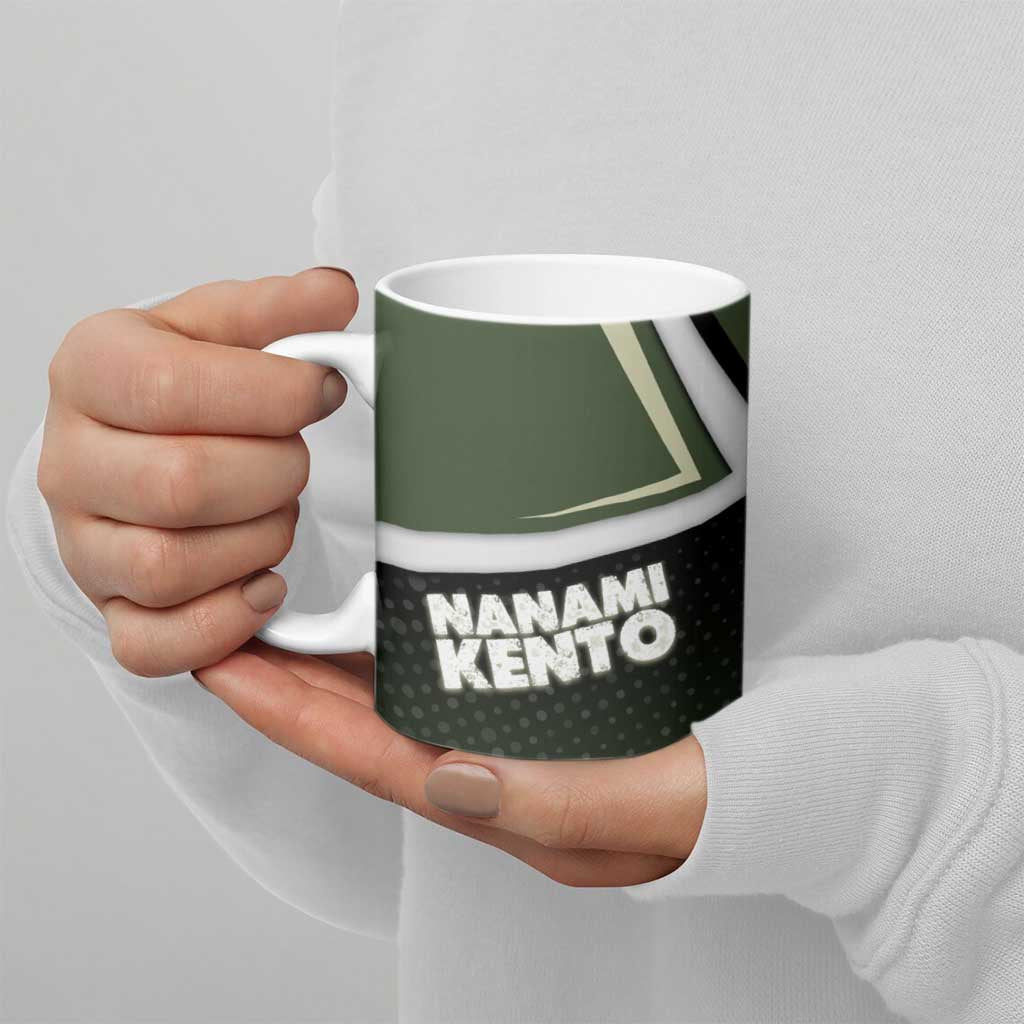 Nanami Kento Ceramic Mug Jujutsu Kaisen Business Casual Aesthetic