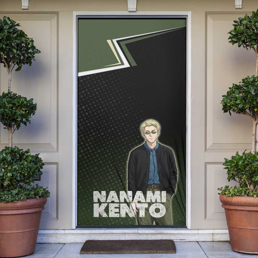 Nanami Kento Door Cover Jujutsu Kaisen Business Casual Aesthetic