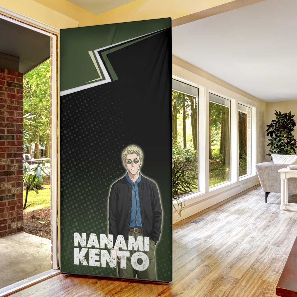 Nanami Kento Door Cover Jujutsu Kaisen Business Casual Aesthetic