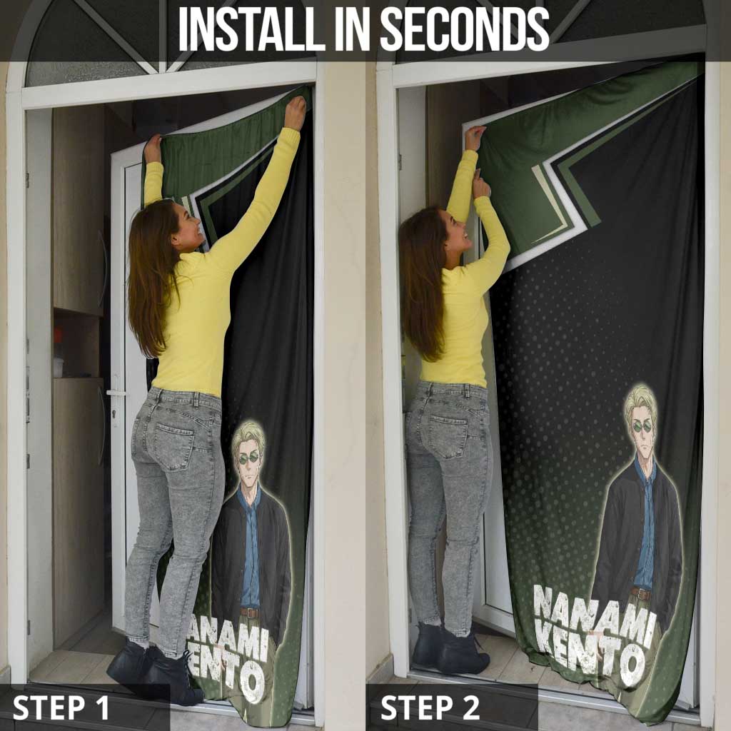 Nanami Kento Door Cover Jujutsu Kaisen Business Casual Aesthetic
