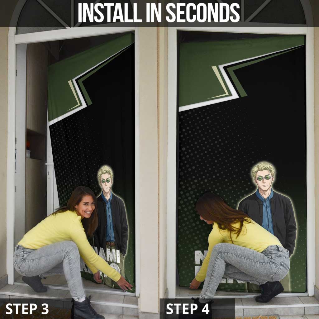 Nanami Kento Door Cover Jujutsu Kaisen Business Casual Aesthetic