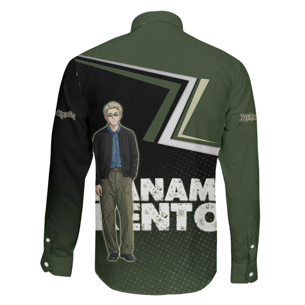 Nanami Kento Family Matching Puletasi and Hawaiian Shirt Jujutsu Kaisen Business Casual Aesthetic