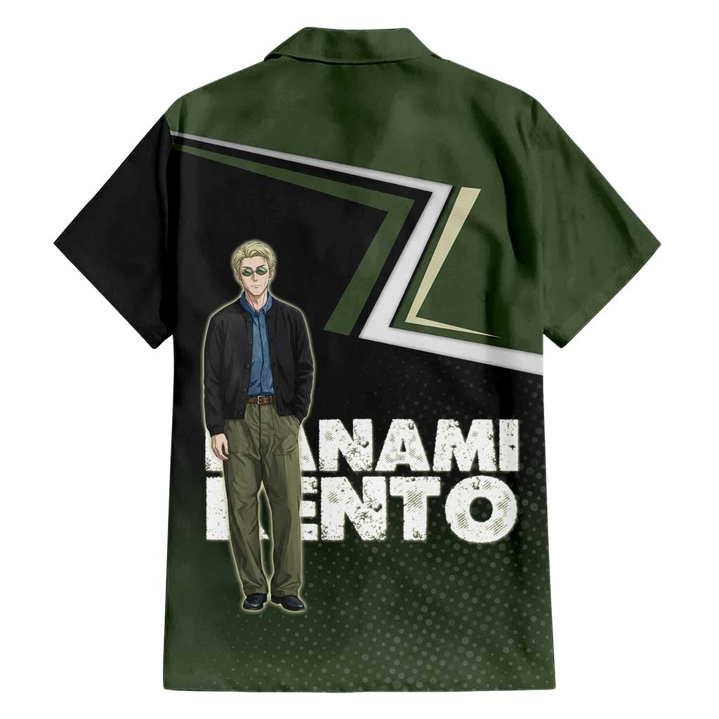 Nanami Kento Family Matching Tank Maxi Dress and Hawaiian Shirt Jujutsu Kaisen Business Casual Aesthetic