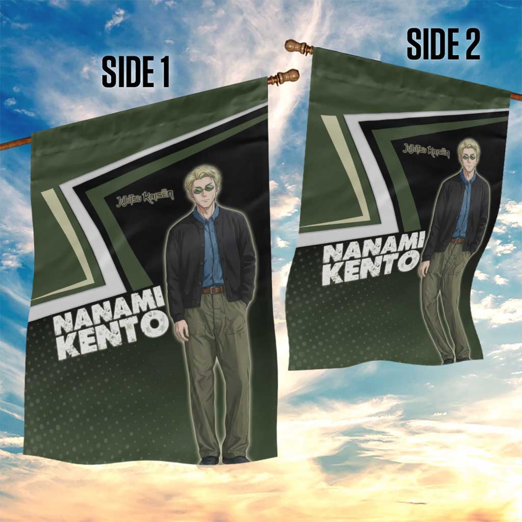 Nanami Kento Garden Flag Jujutsu Kaisen Business Casual Aesthetic
