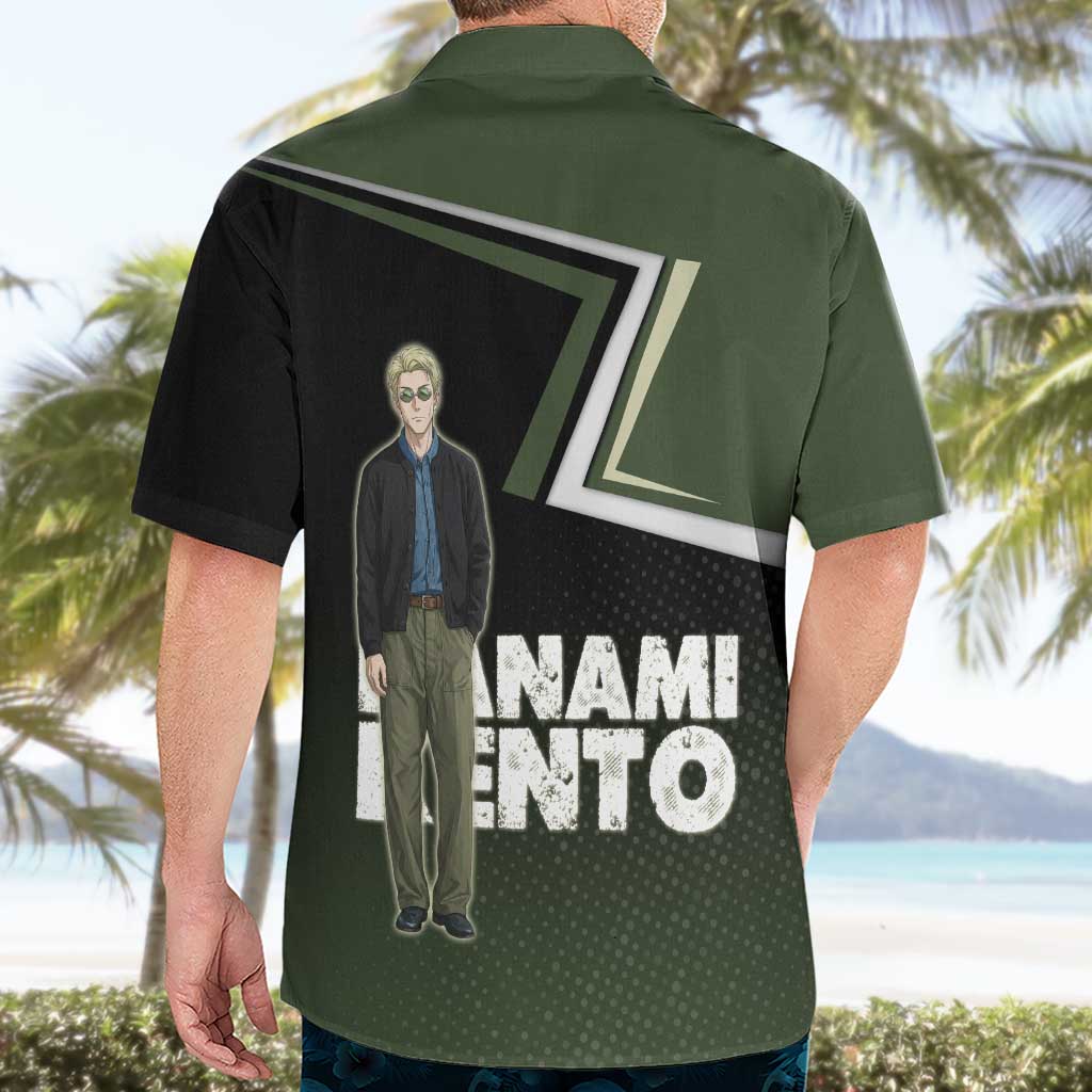 Nanami Kento Hawaiian Shirt Jujutsu Kaisen Business Casual Aesthetic