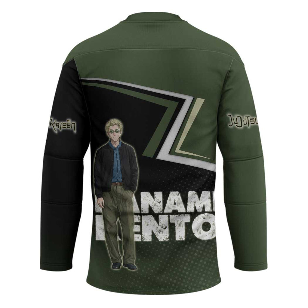 Nanami Kento Hockey Jersey Jujutsu Kaisen Business Casual Aesthetic