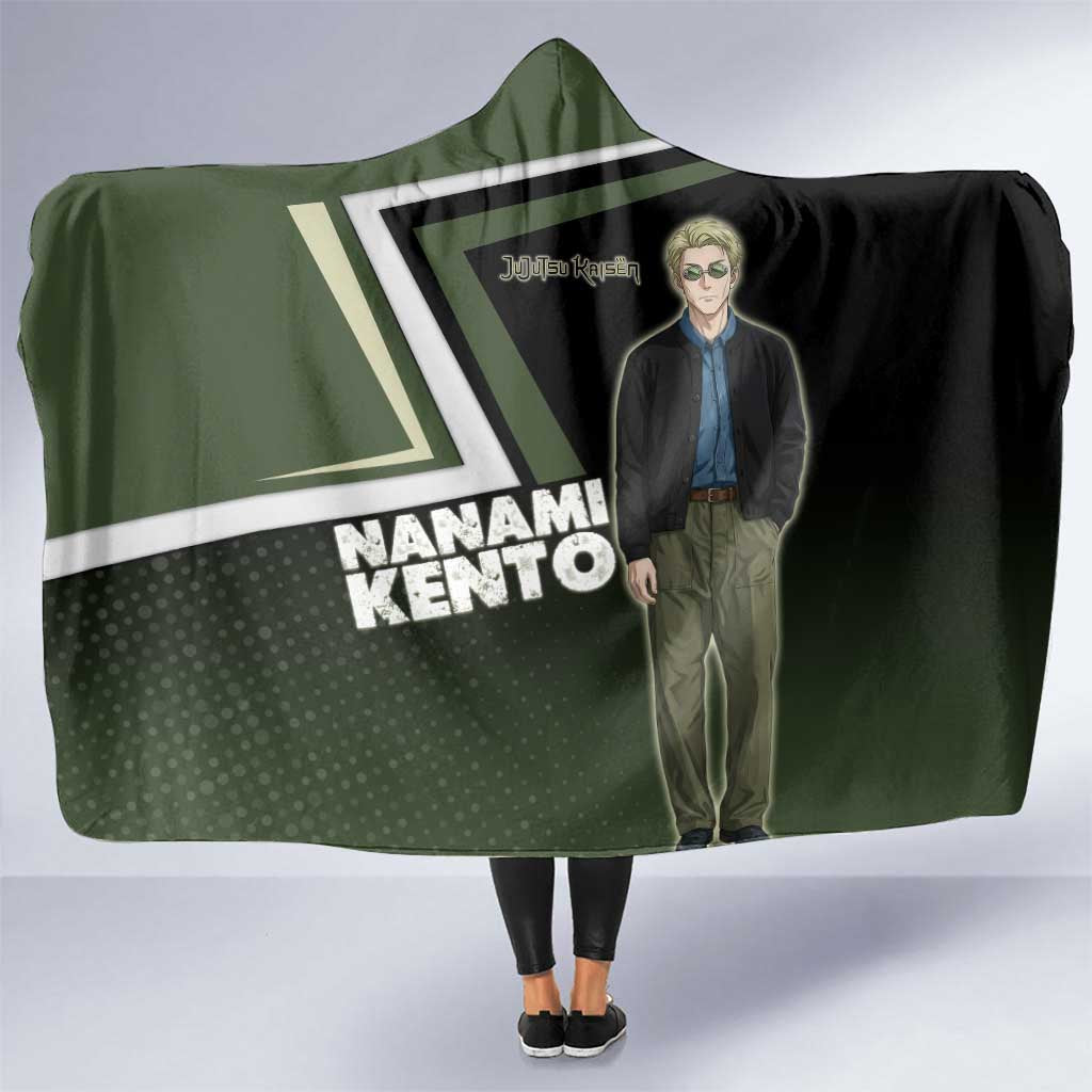 Nanami Kento Hooded Blanket Jujutsu Kaisen Business Casual Aesthetic