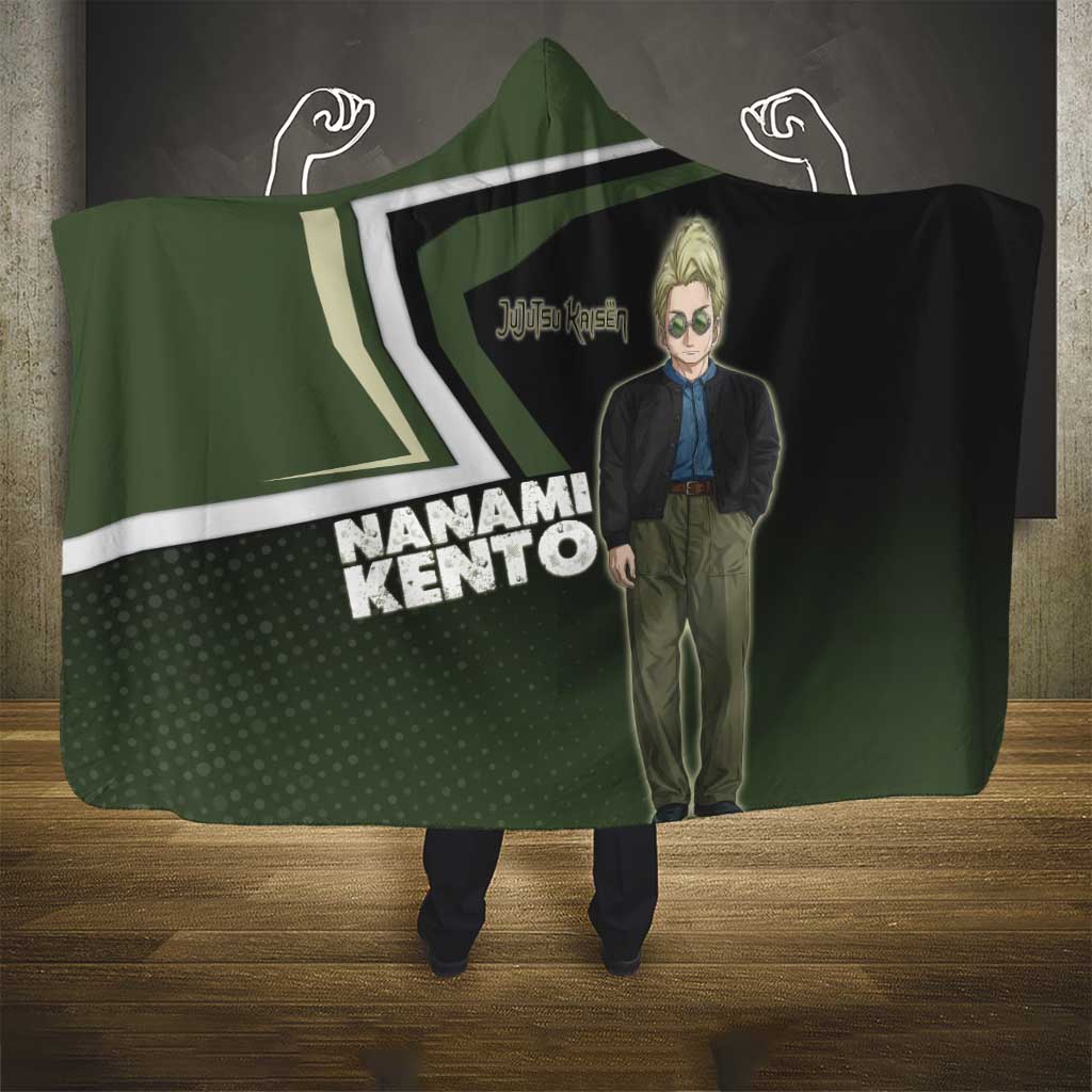 Nanami Kento Hooded Blanket Jujutsu Kaisen Business Casual Aesthetic