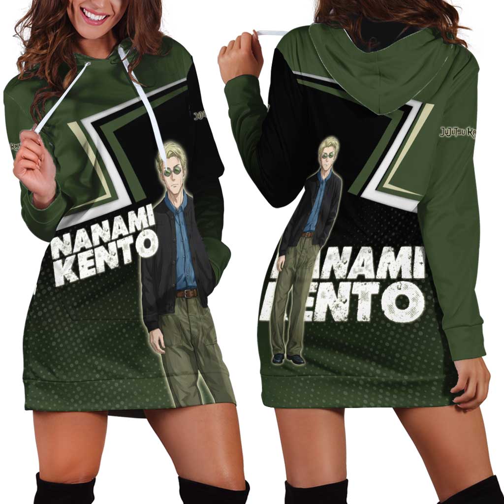 Nanami Kento Hoodie Dress Jujutsu Kaisen Business Casual Aesthetic