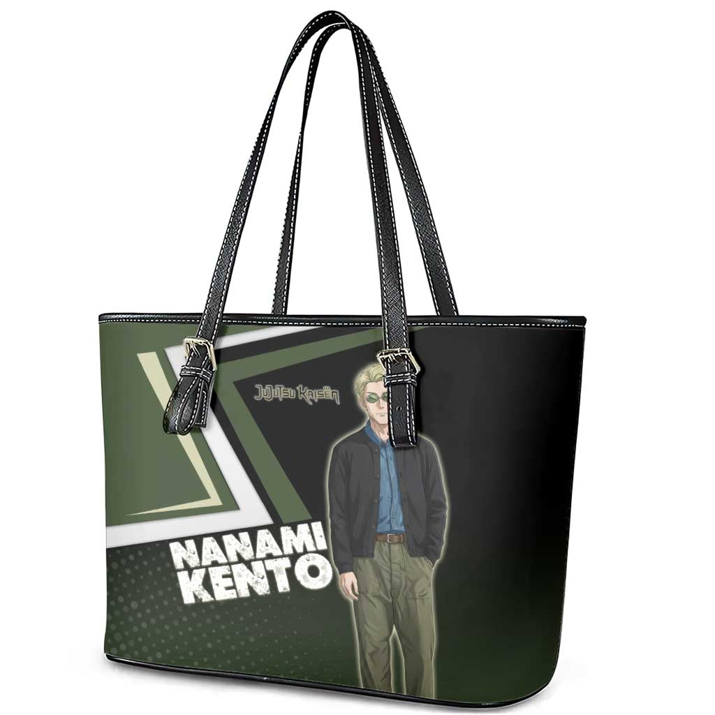 Nanami Kento Leather Tote Bag Jujutsu Kaisen Business Casual Aesthetic