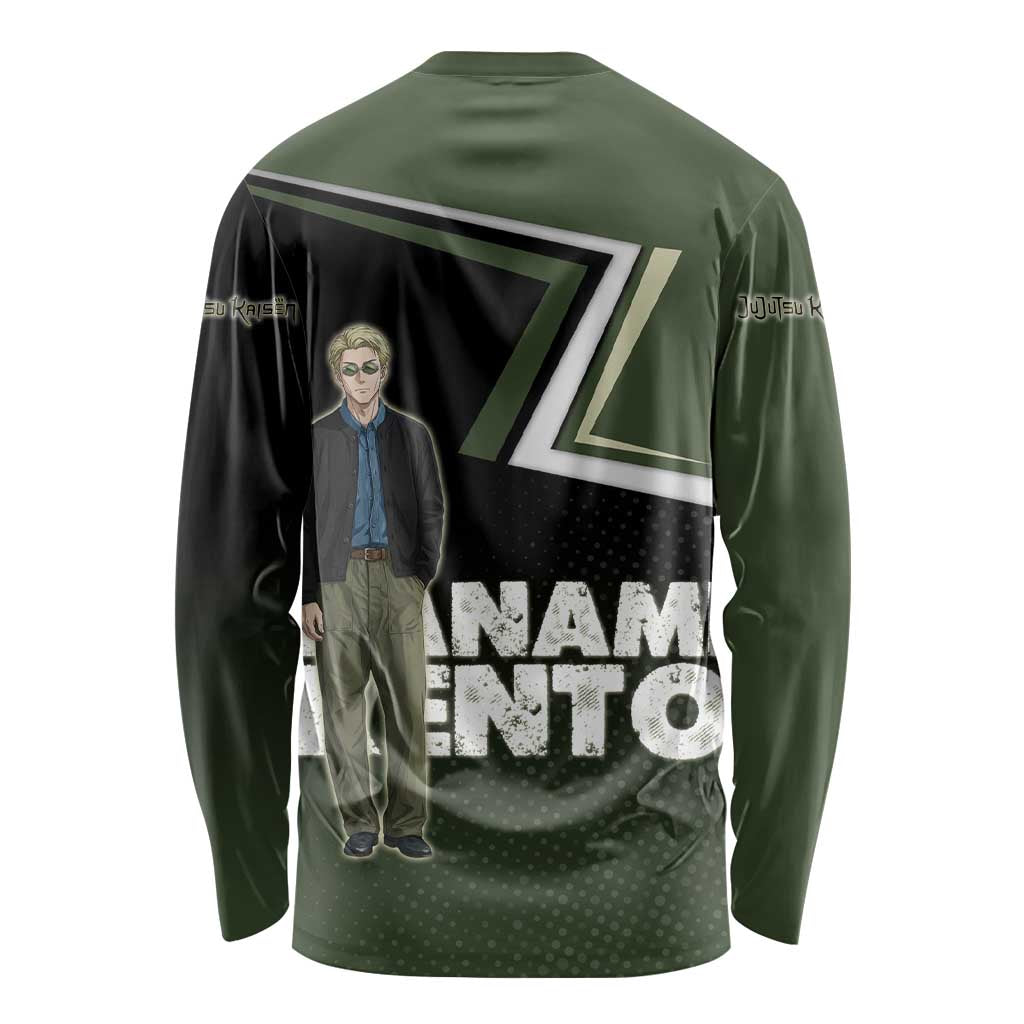 Nanami Kento Long Sleeve Shirt Jujutsu Kaisen Business Casual Aesthetic