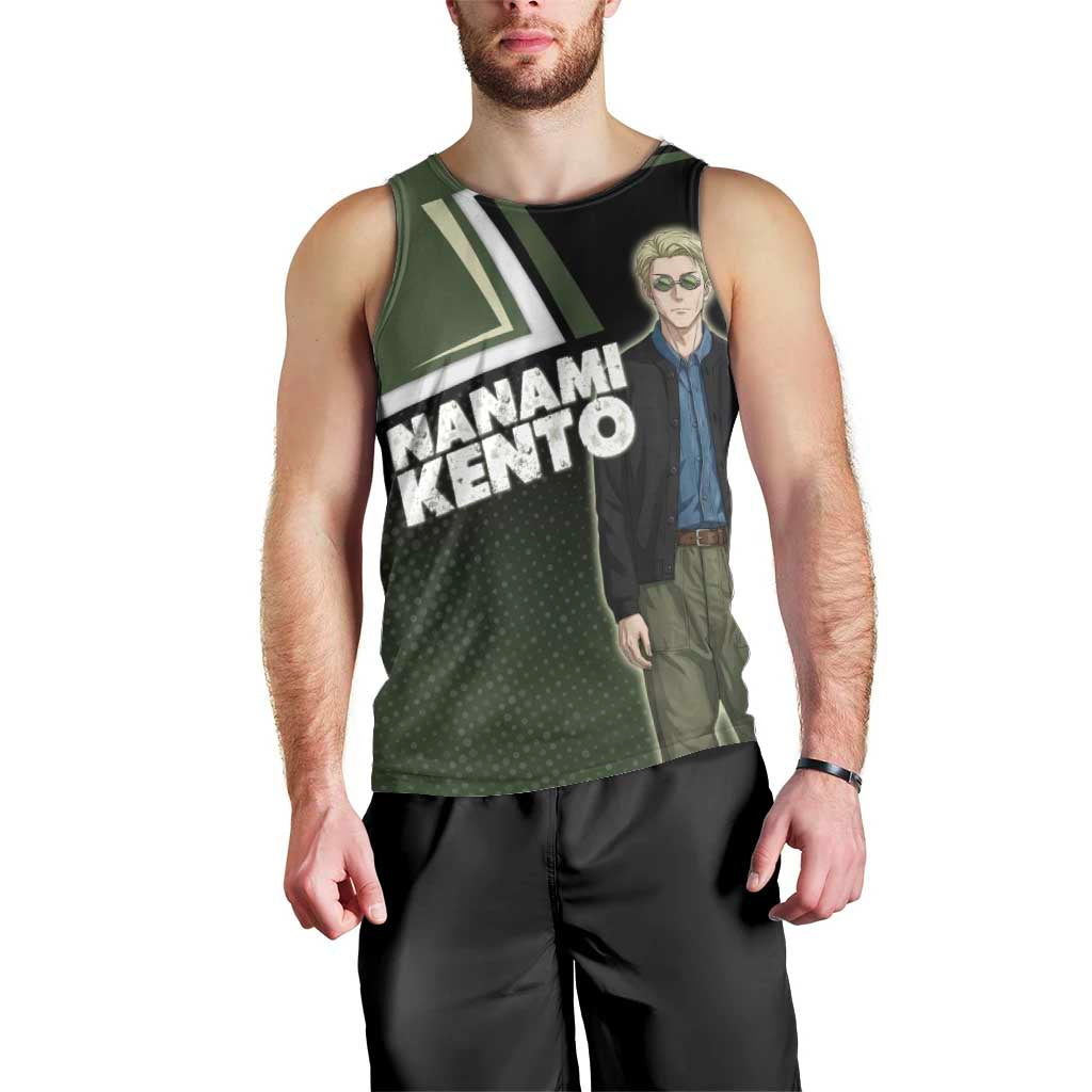 Nanami Kento Men Tank Top Jujutsu Kaisen Business Casual Aesthetic