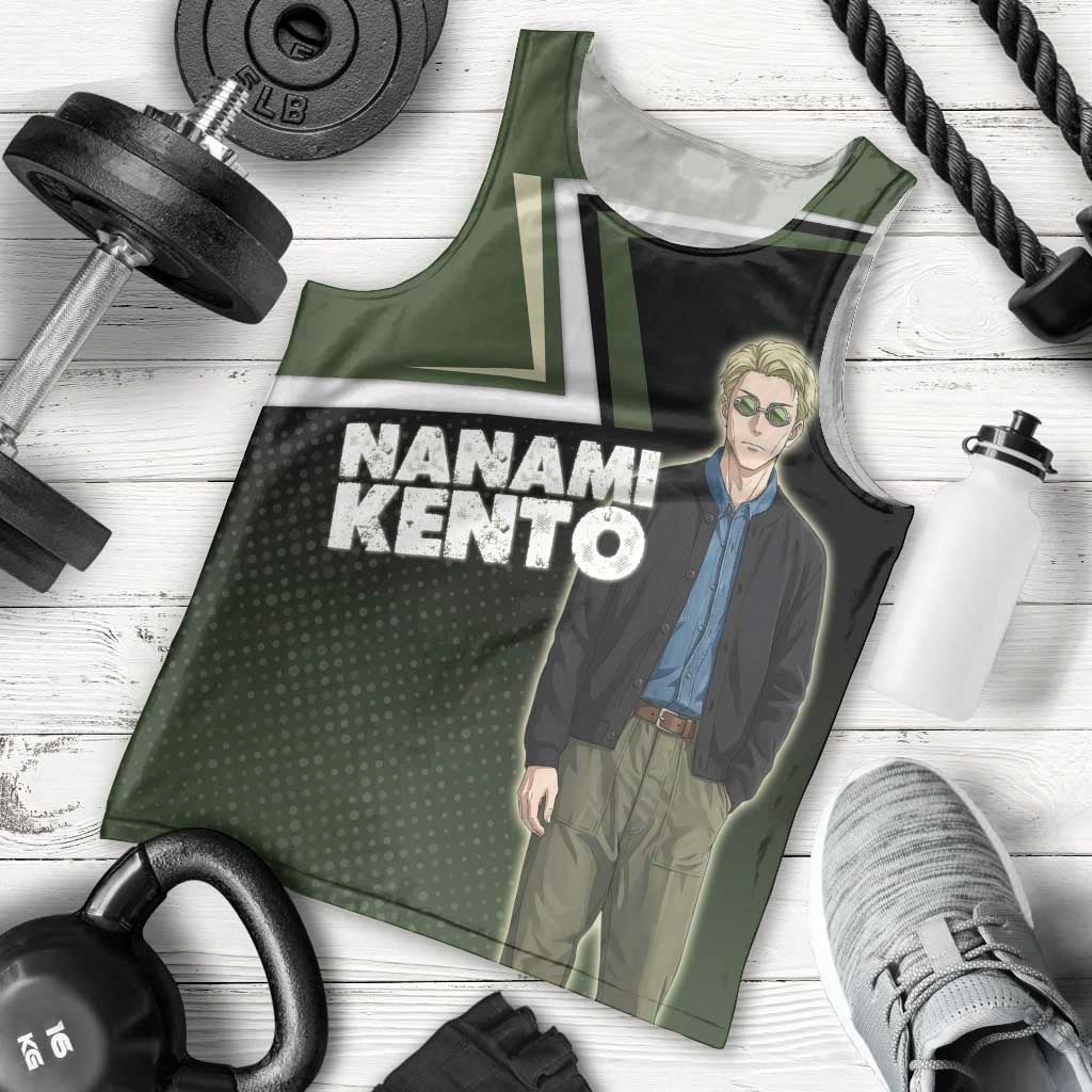 Nanami Kento Men Tank Top Jujutsu Kaisen Business Casual Aesthetic