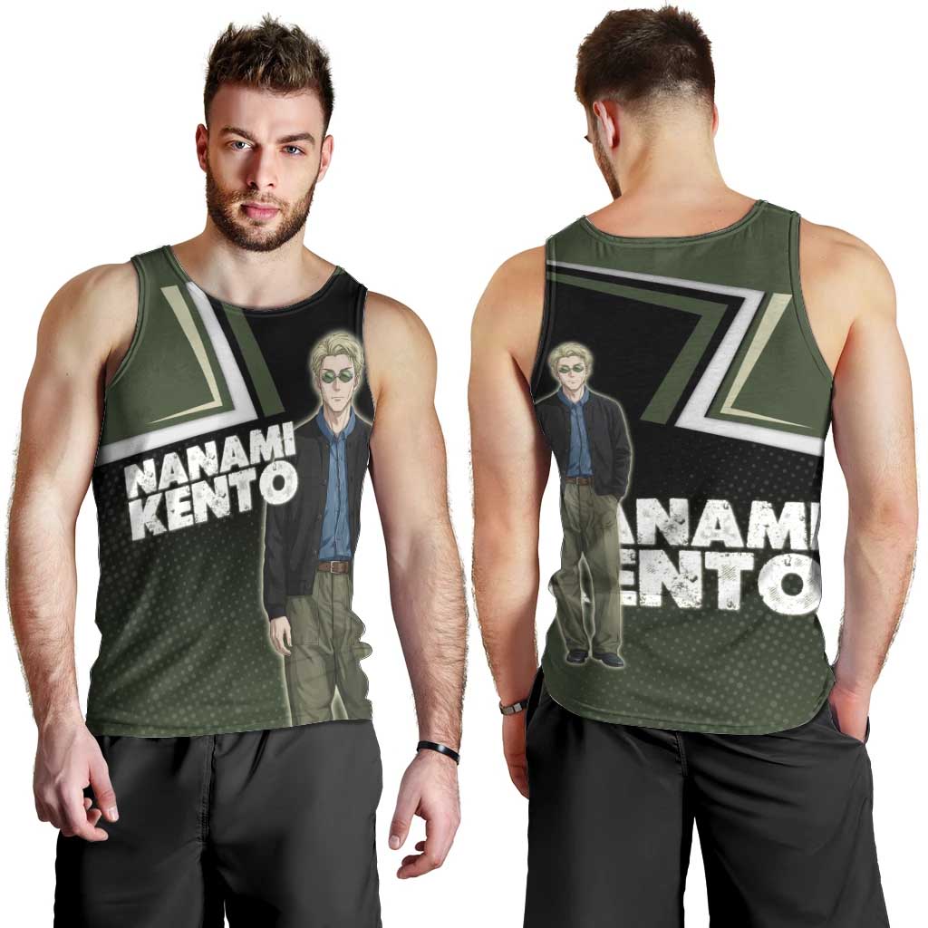 Nanami Kento Men Tank Top Jujutsu Kaisen Business Casual Aesthetic