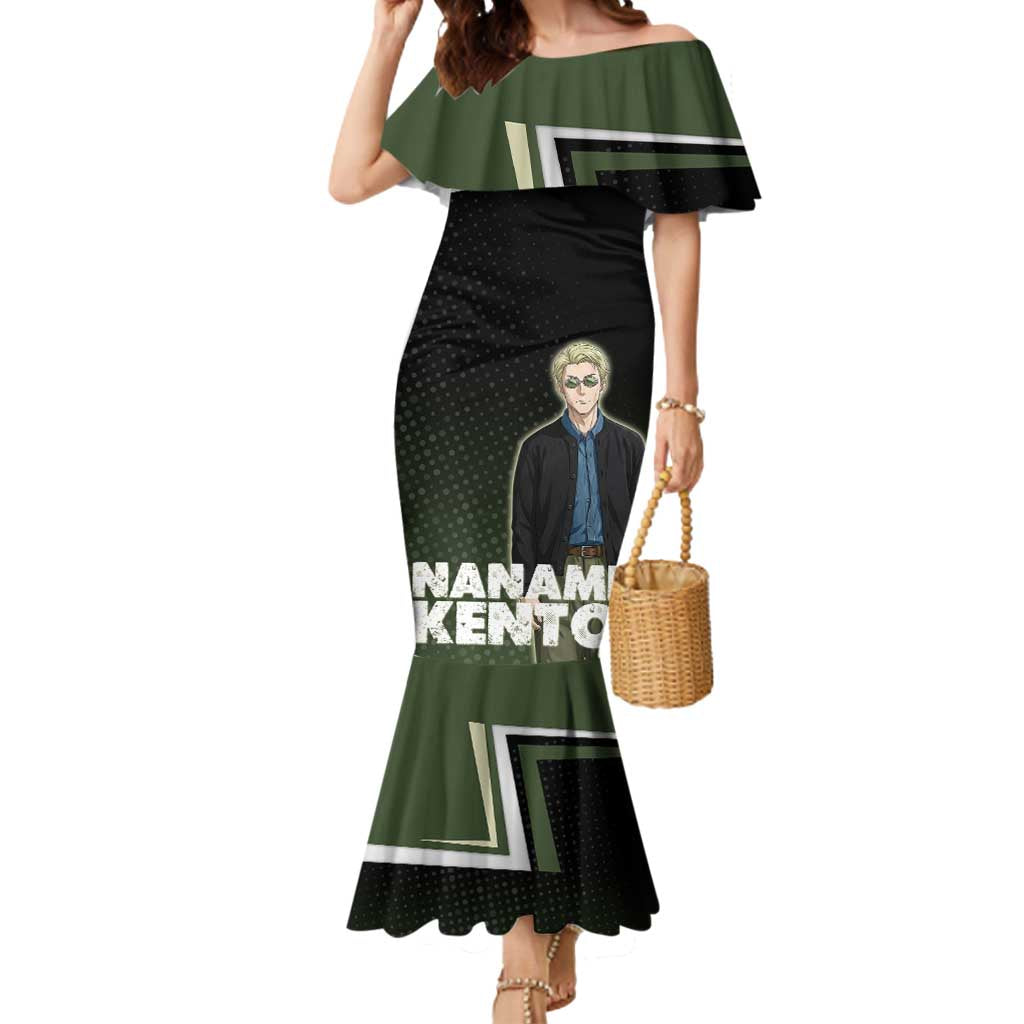Nanami Kento Mermaid Dress Jujutsu Kaisen Business Casual Aesthetic