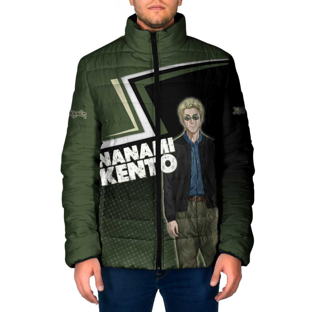 Nanami Kento Padded Jacket Jujutsu Kaisen Business Casual Aesthetic