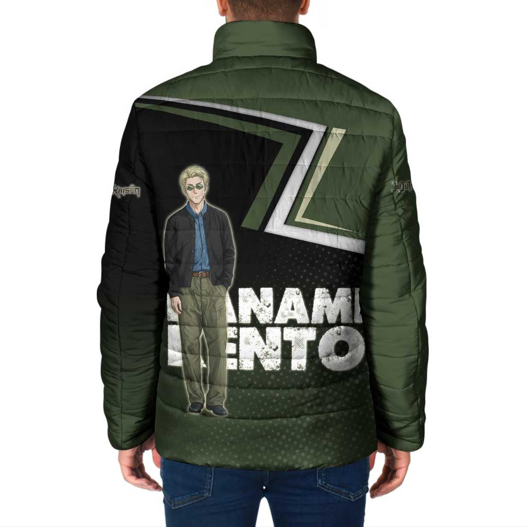 Nanami Kento Padded Jacket Jujutsu Kaisen Business Casual Aesthetic
