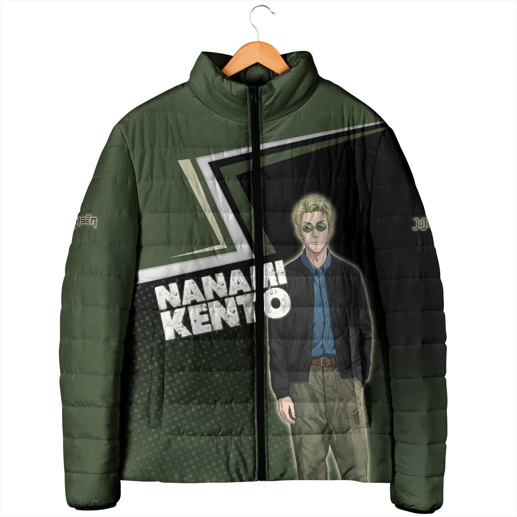 Nanami Kento Padded Jacket Jujutsu Kaisen Business Casual Aesthetic